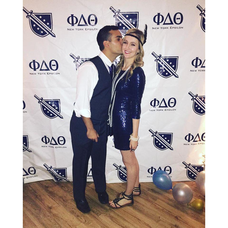 One of Sal's fraternity formals in college