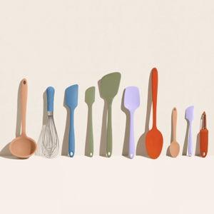 10 Piece Silicone Kitchen Utensil Set