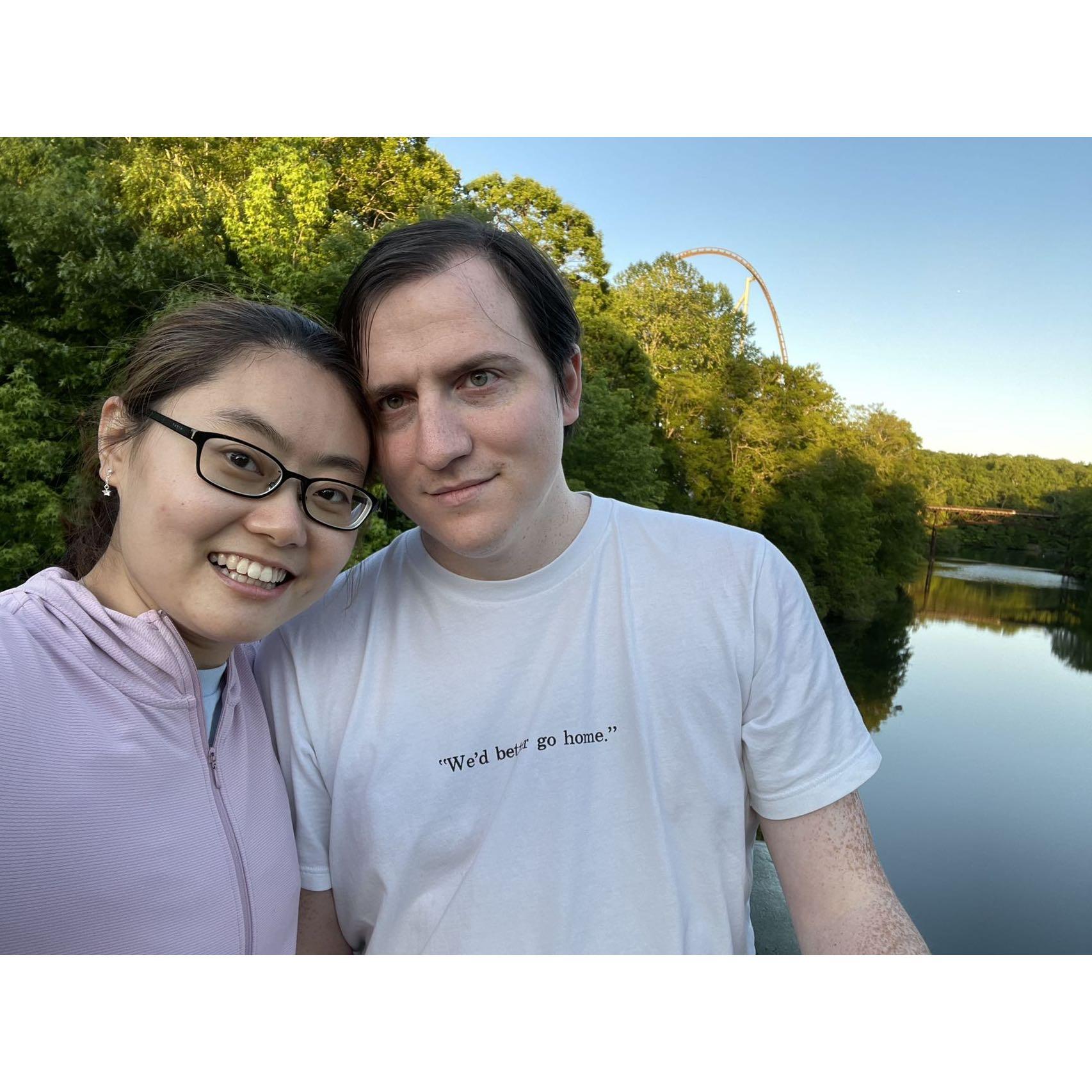 Rui's first Busch Garden