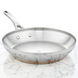 Anolon Nouvelle Copper Stainless Steel 12" French Skillet
