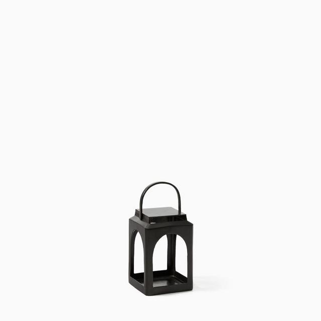 Nara Outdoor Lantern, Antique Bronze, Small