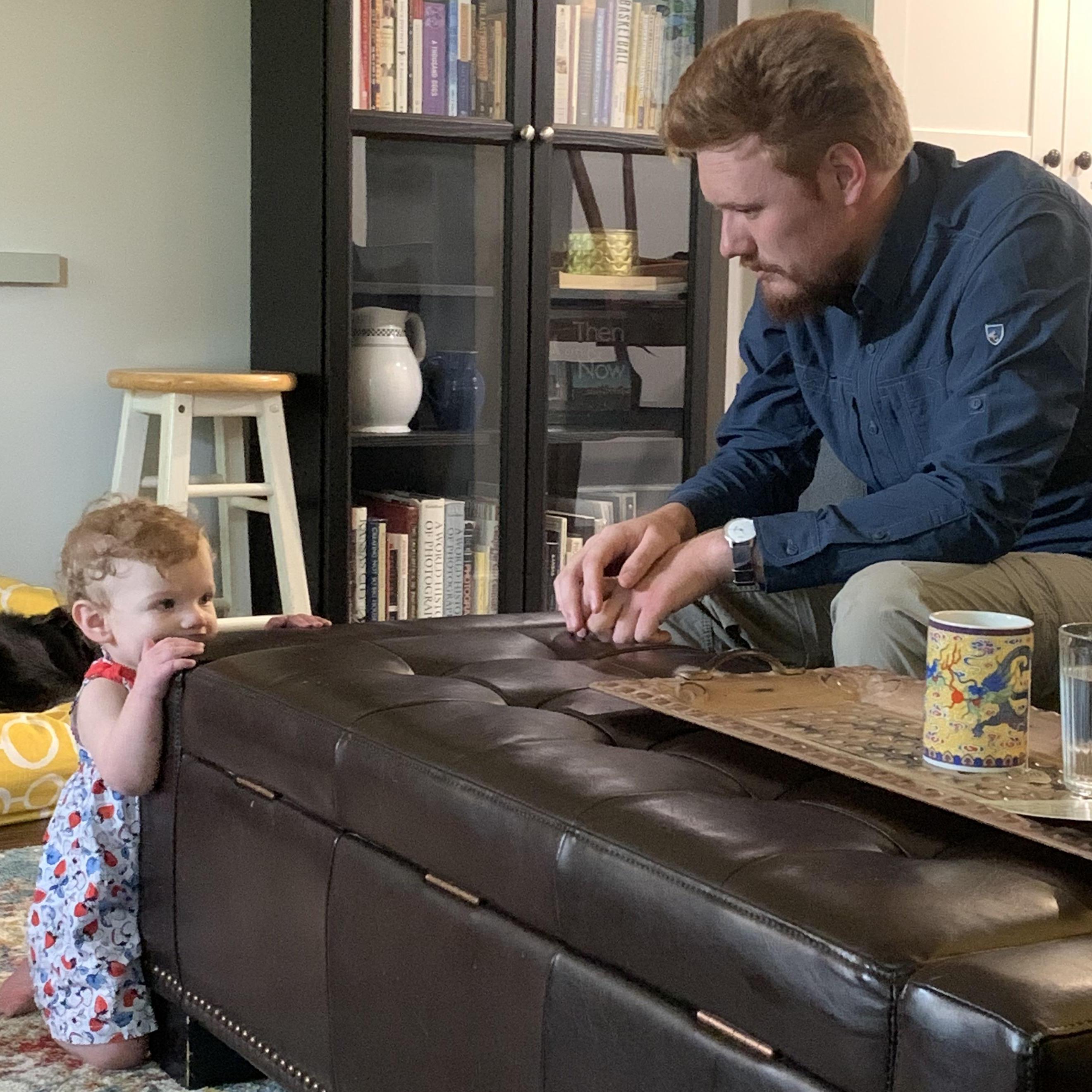 Jenn may have moved out of her little house in KC, but Gwen and Dawson still spend lots of time in Lawrence at Jenn's new home