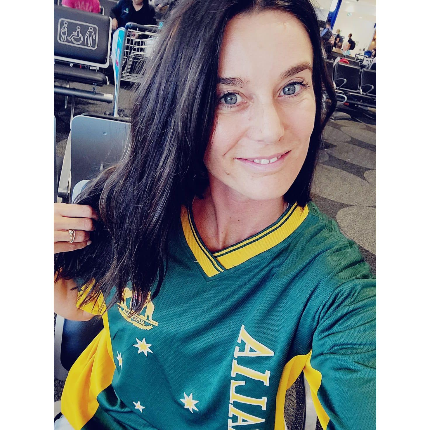 My first Australian rugby shirt!