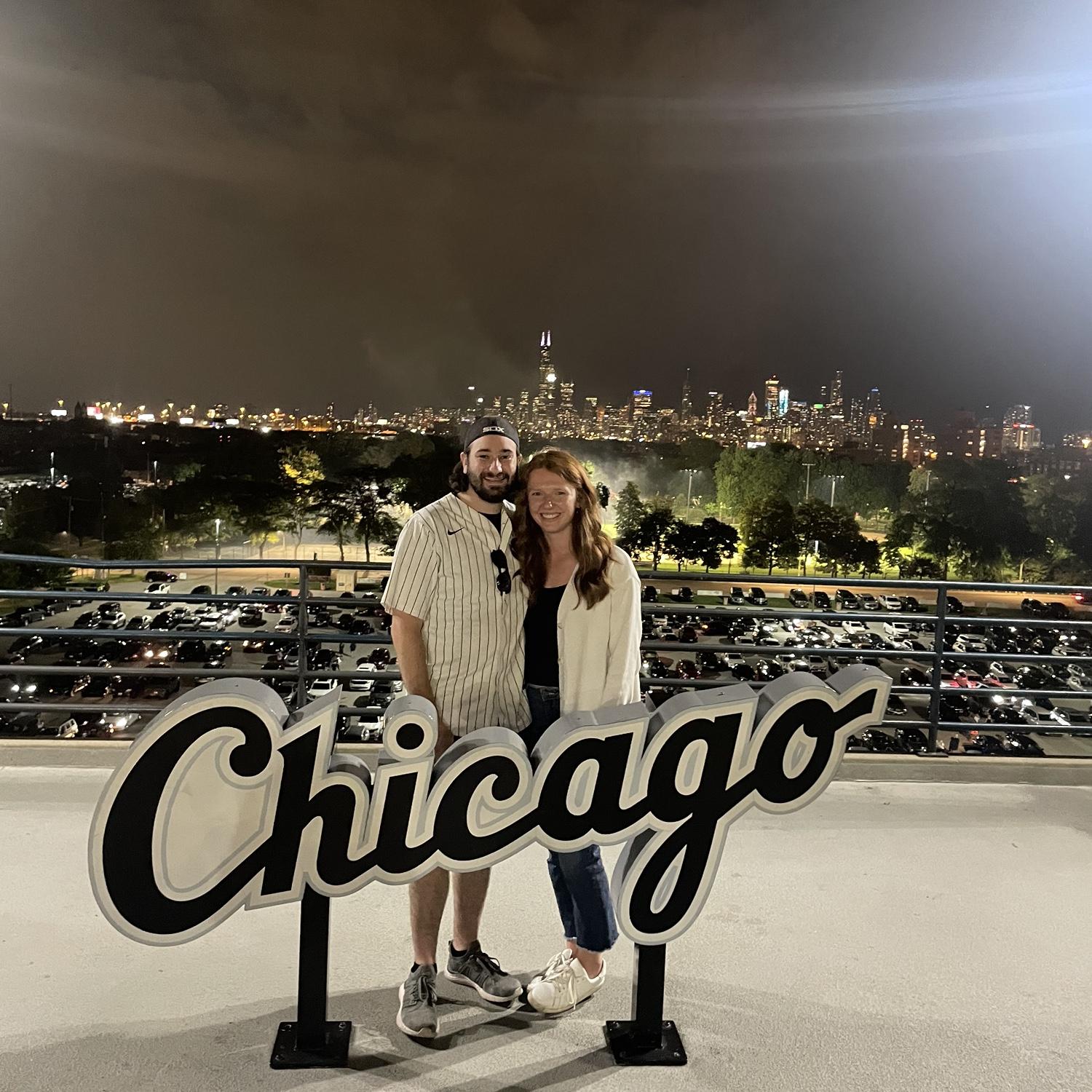 Our first White Sox game together!