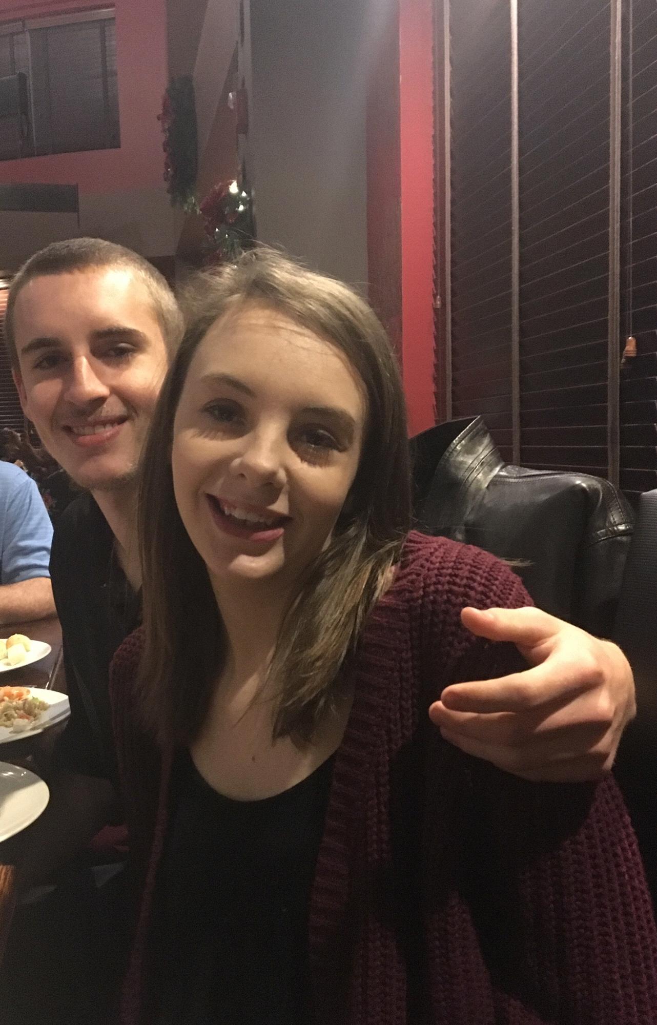 At our Engagement Party!!