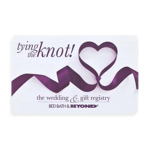 "tying the knot!" Ribbon Heart Gift Card