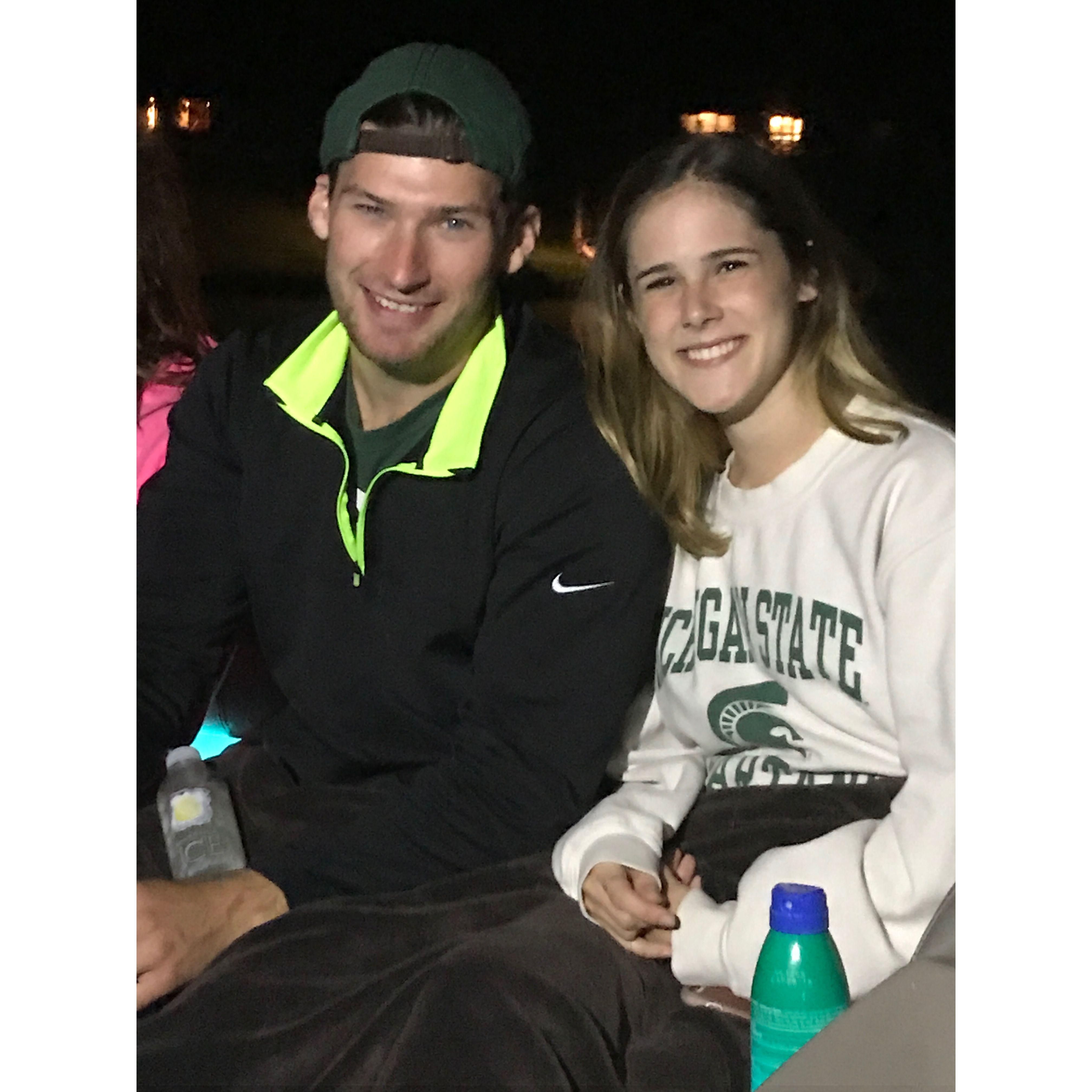 One of our first photos together - September 2017