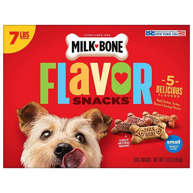 Milk-Bone Flavor Snacks Dog Treats for Dogs of All Sizes