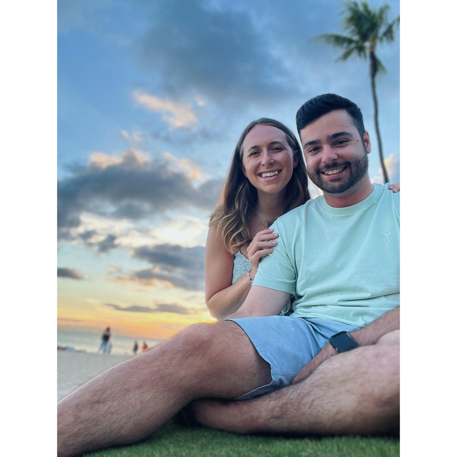 In summer 2023, Mike surprised Maggie with a trip to her dream vacation destination - Oahu, Hawaii.