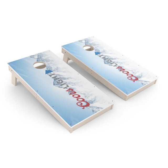 Beer Brands Cornhole Boards - All Weather