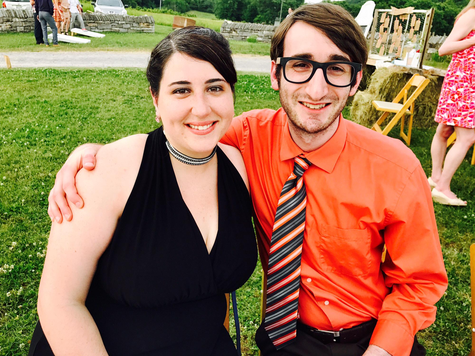 At a friends wedding