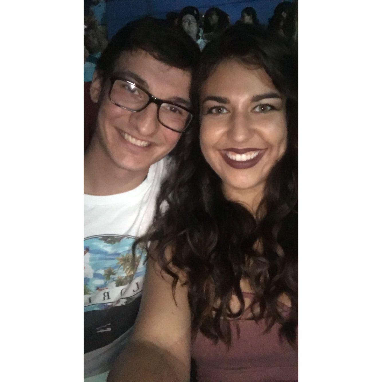 Kyle and Jeni's First Concert