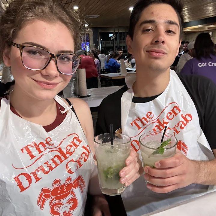 Dinner at one of our favorite restaurants