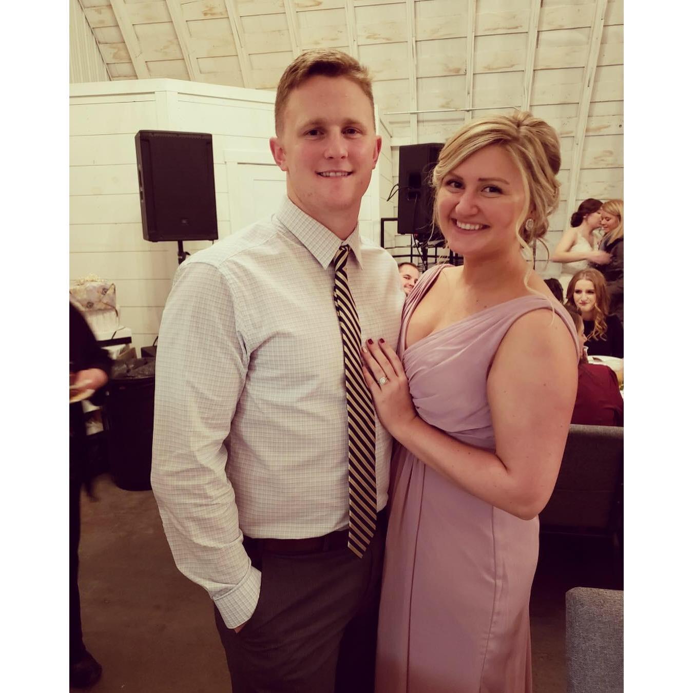 Brittany and Sawyer's wedding (friends of Caitlin and Ross) - December 2018