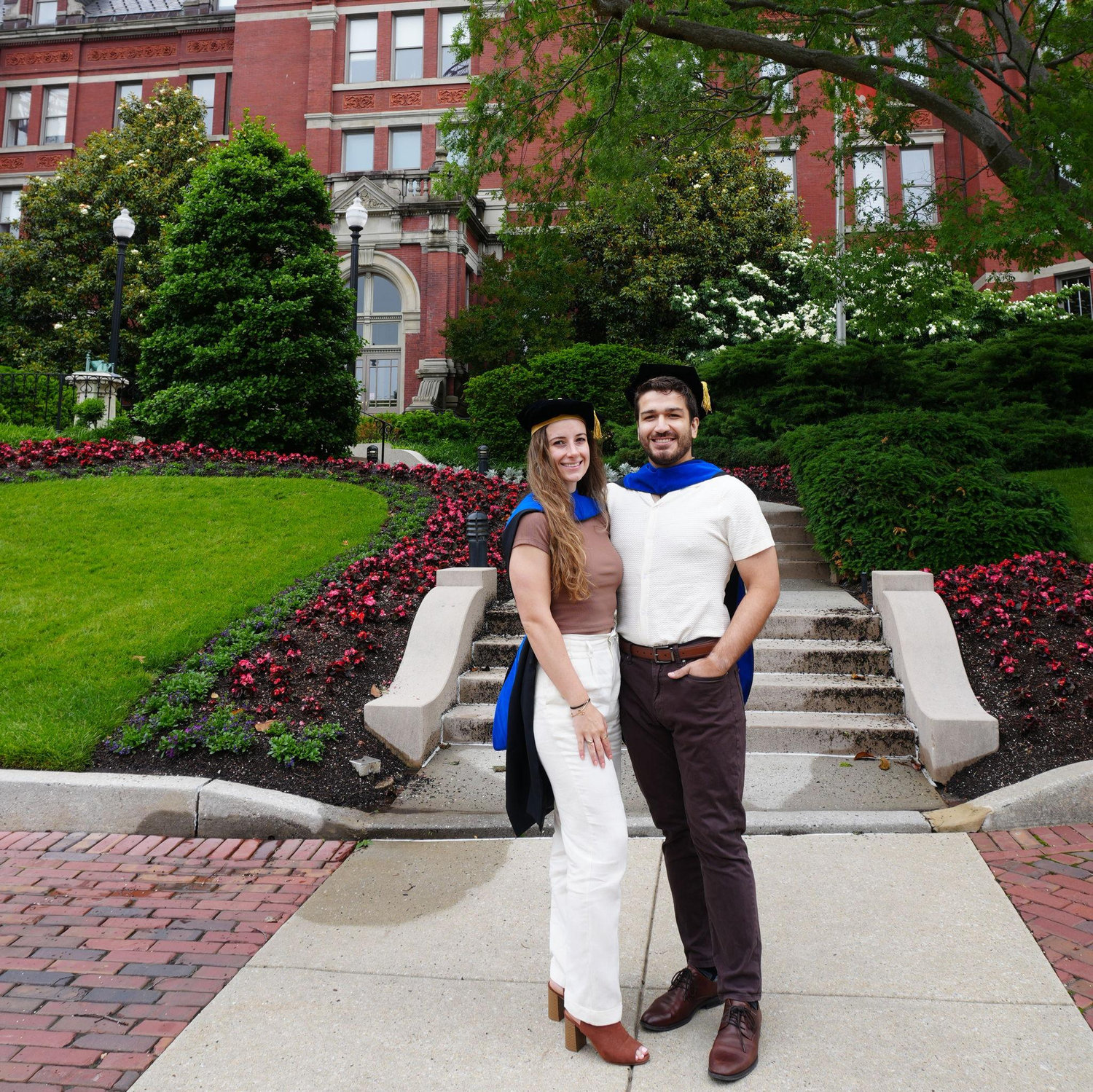 Dr. and Dr. at Johns Hopkins!