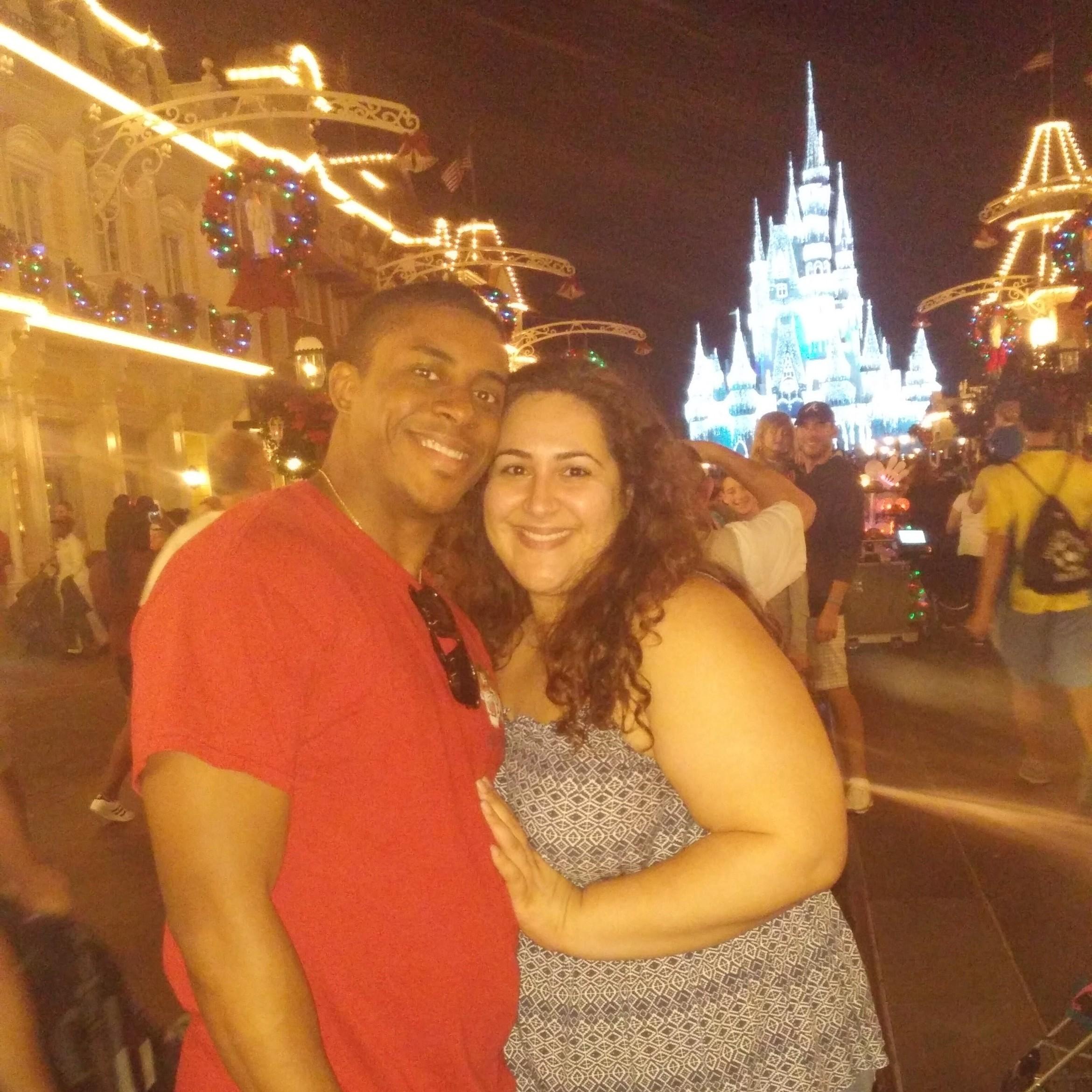 In our first holiday trip together Akil took me to DISNEY!!!!  It was my first time ever and it was magical!