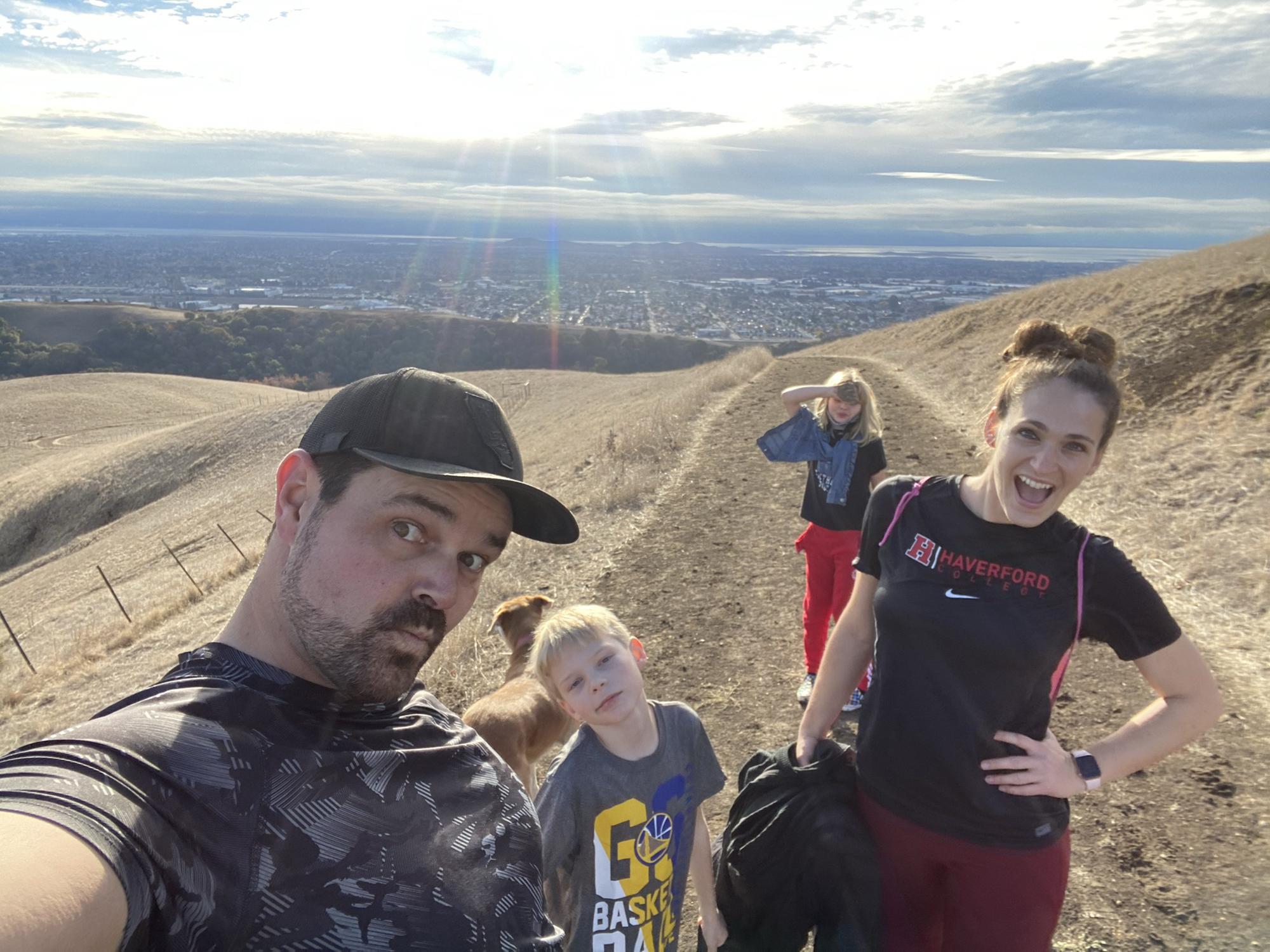 Another winter hike in California?! Dry Creek with Connor and Shelby... and Lilly, of course!