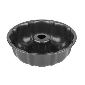 9.5" Non-stick Cake Pan, Heavy Duty Carbon Steel Fluted Tube Round Baking Pan,Buntz Pound Cake Pan Mold,Tube Bakeware,Baking Mold for Jello,Gelatin,Chocoflan,Flan