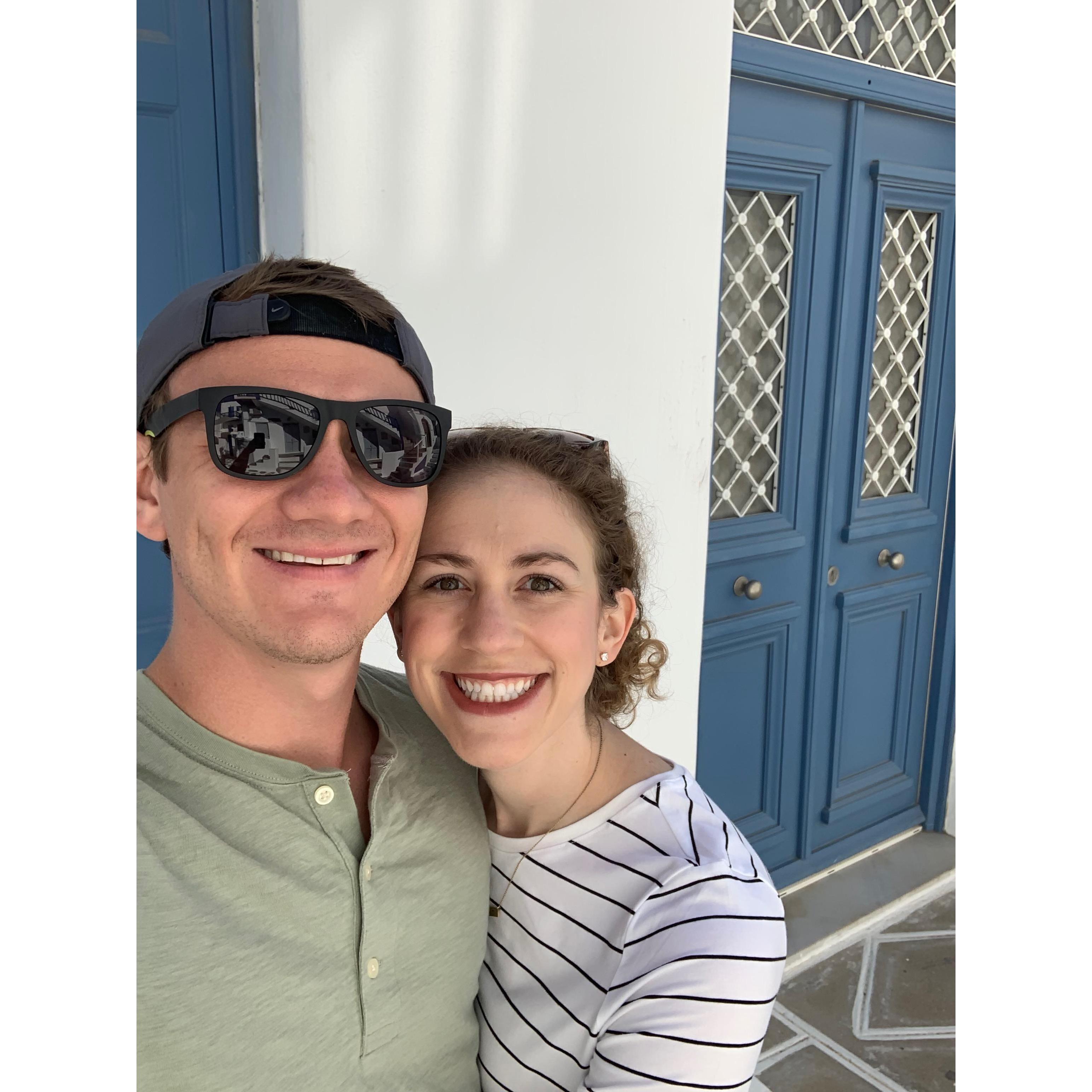 First international trip together (Greece) - May 2019
