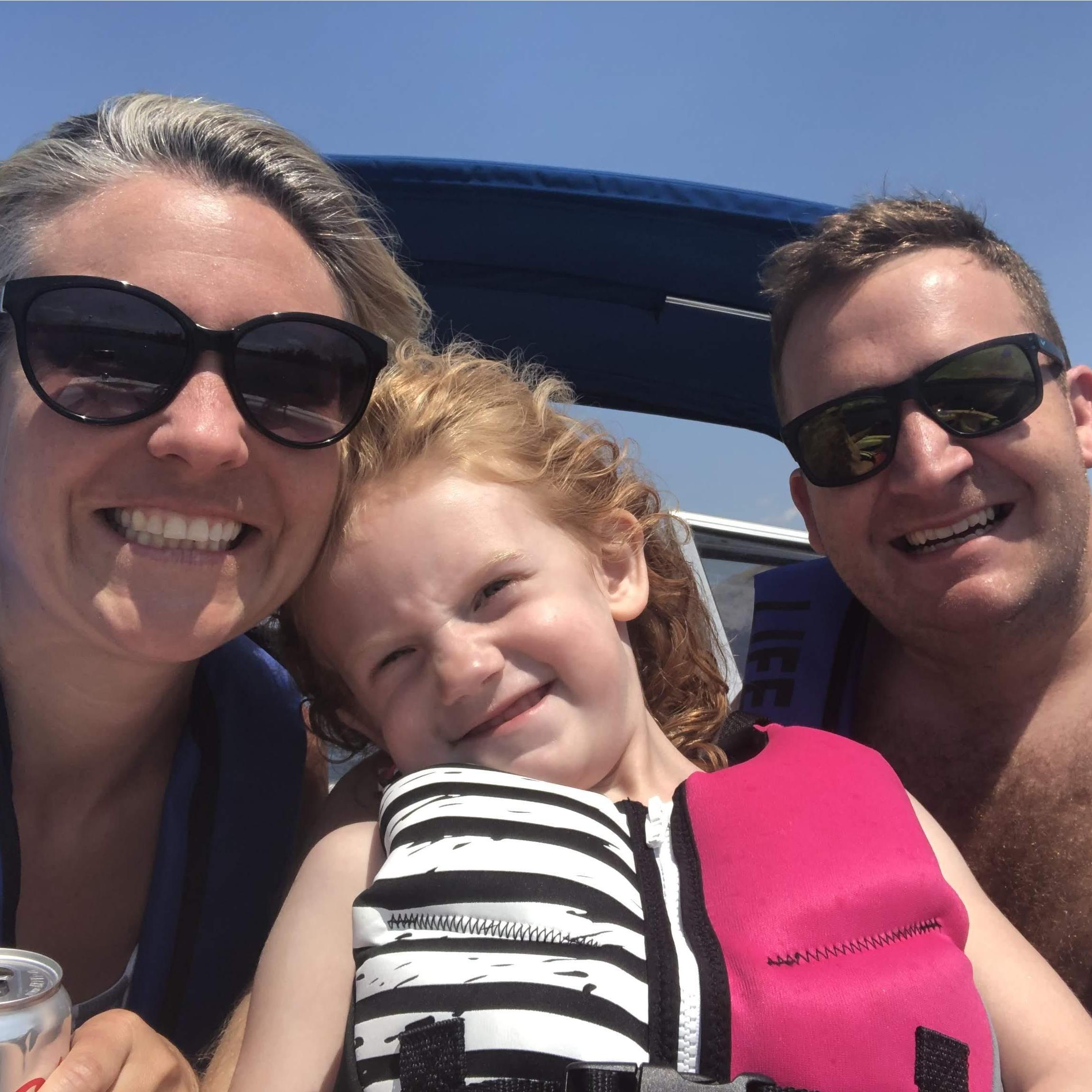Family boating