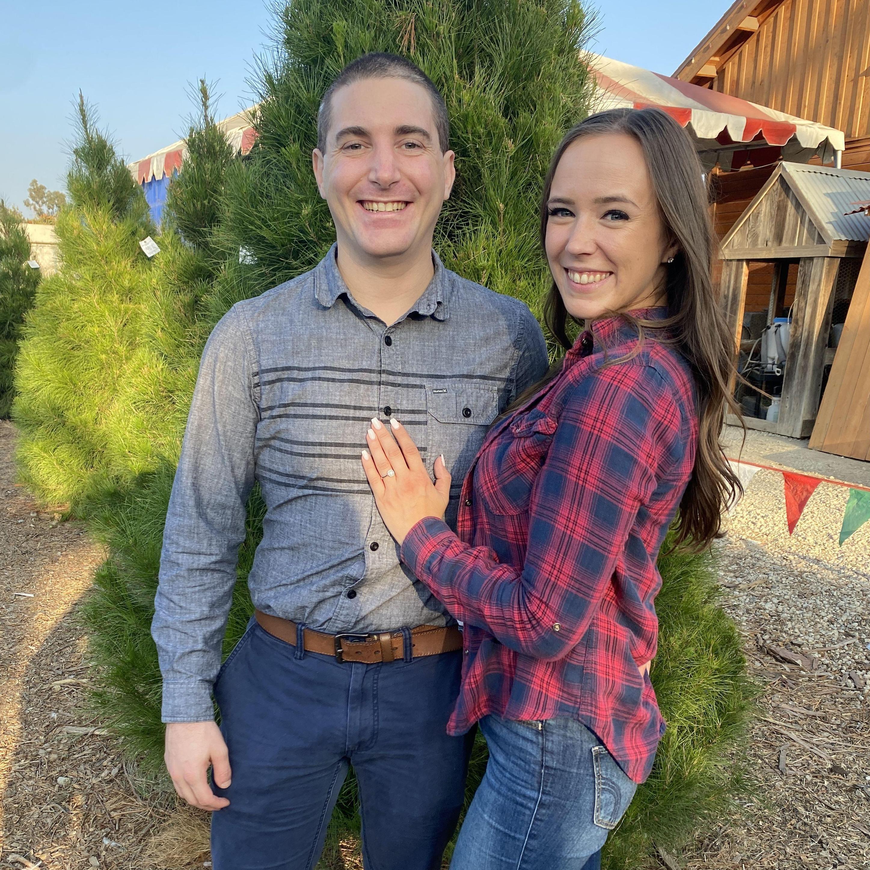 December 2021- First Christmas engaged