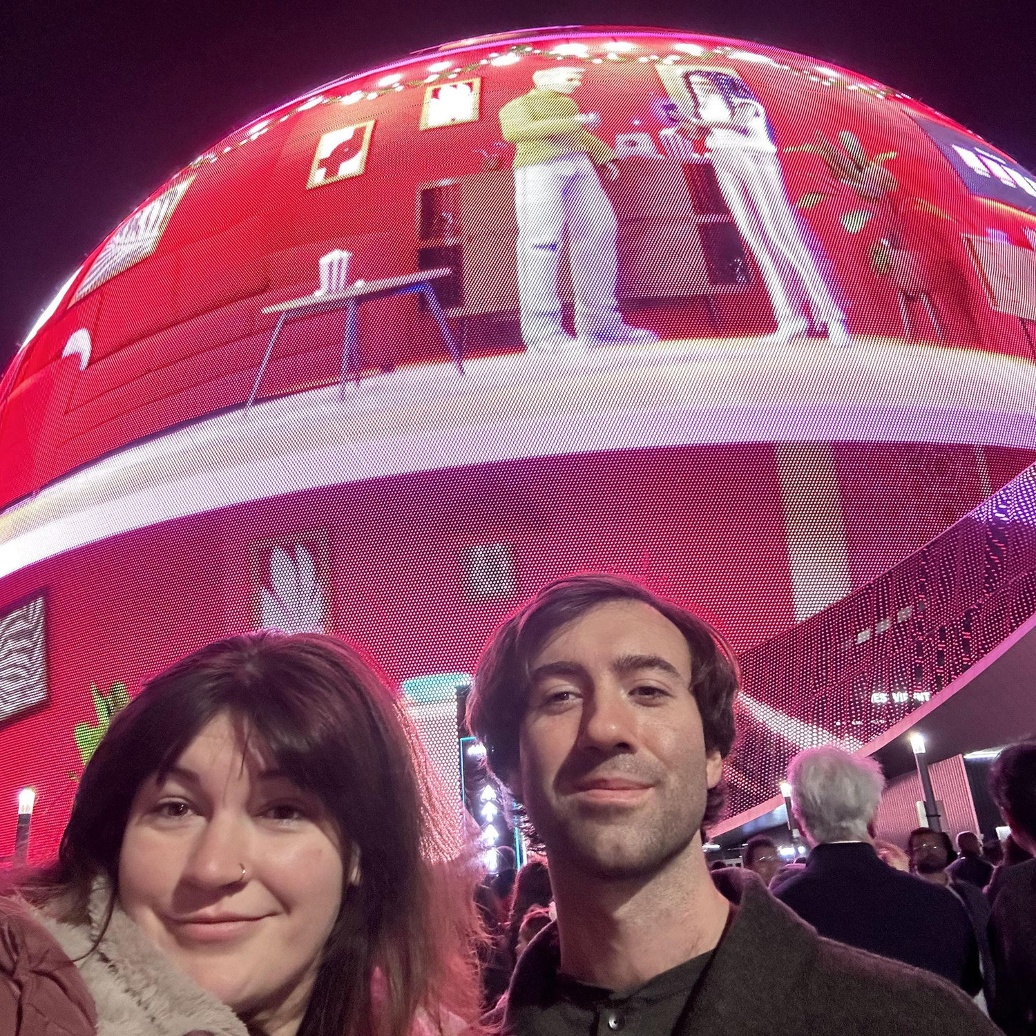 The night we got engaged!