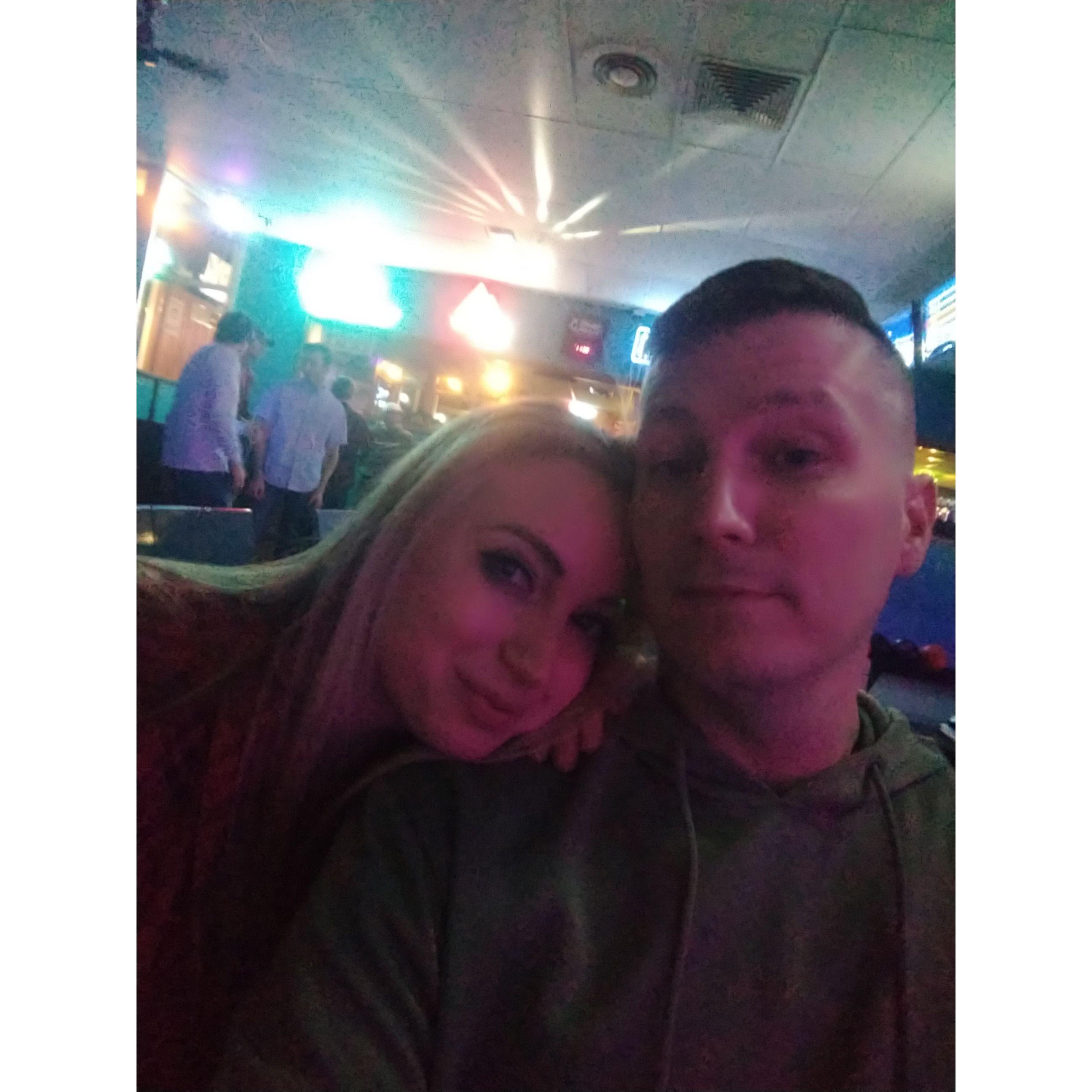 Our first family bowling night!
