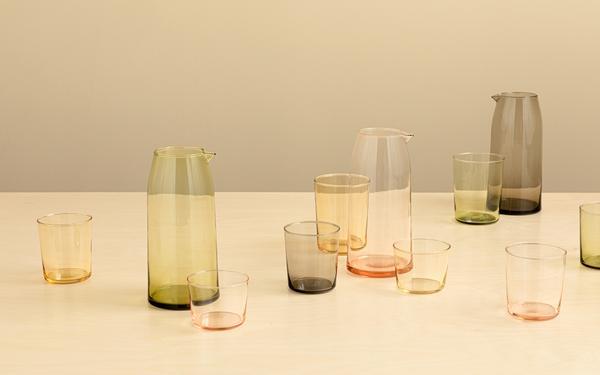 CHROMA GLASSWARE - LARGE TUMBLER, SMOKE
