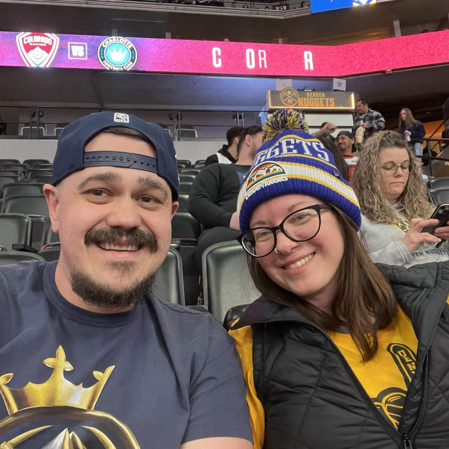 Man we go to a lot of games