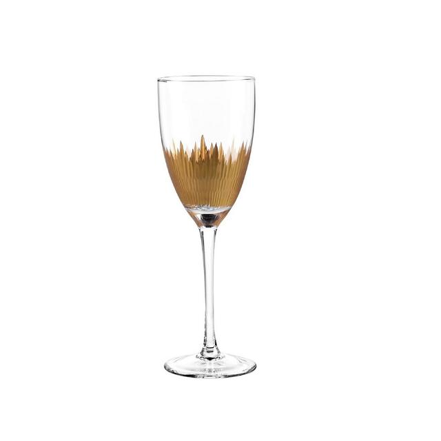 Qualia Glass Lava Goblets, Set Of 4