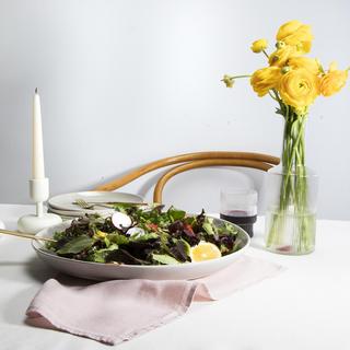 Shell Bisque Salad Serving Bowl