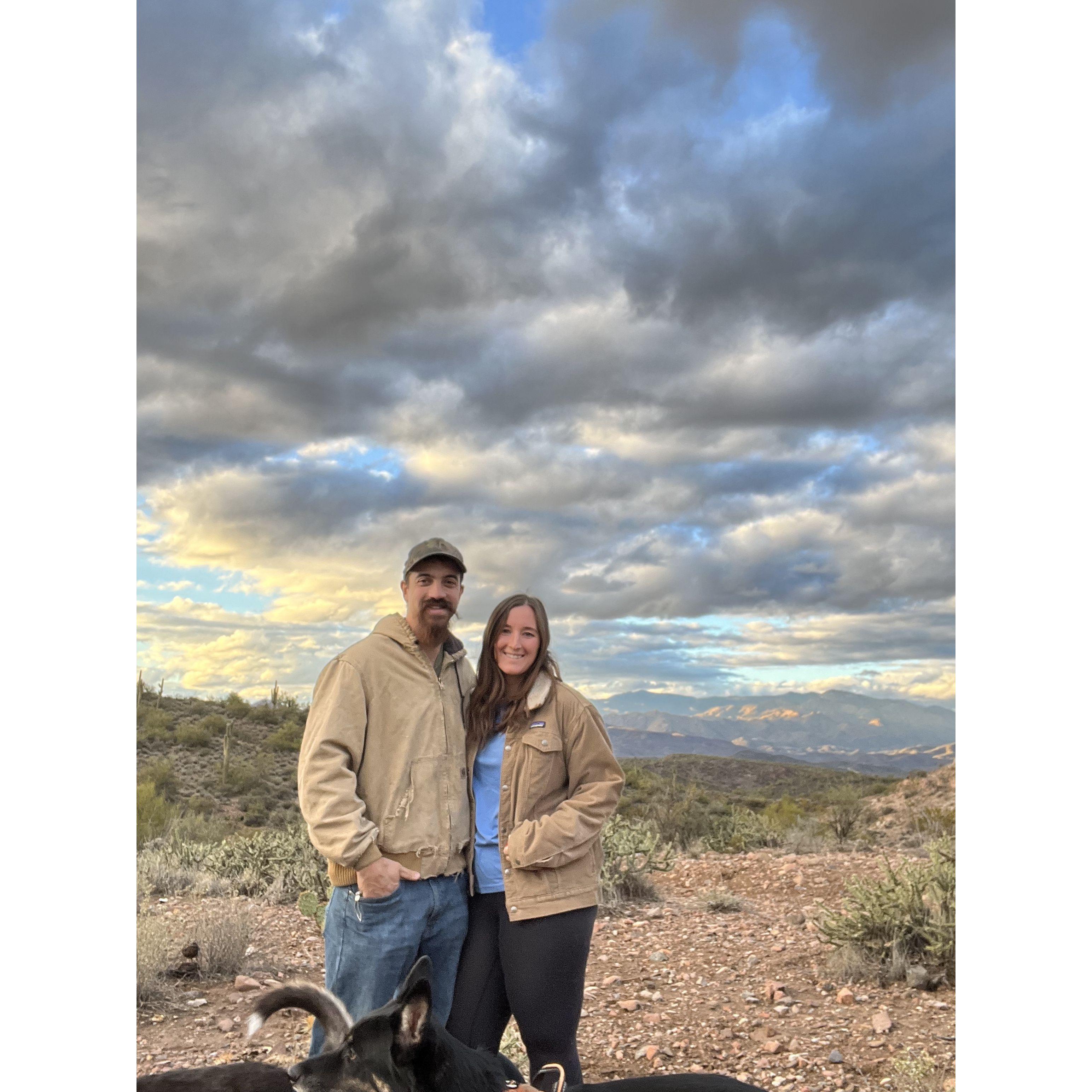 Our first family camping trip.