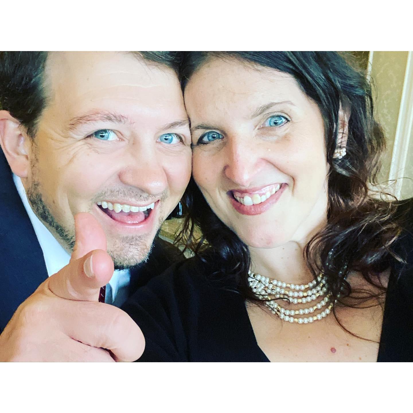 Getting ready for Sara & John's wedding July 2021!