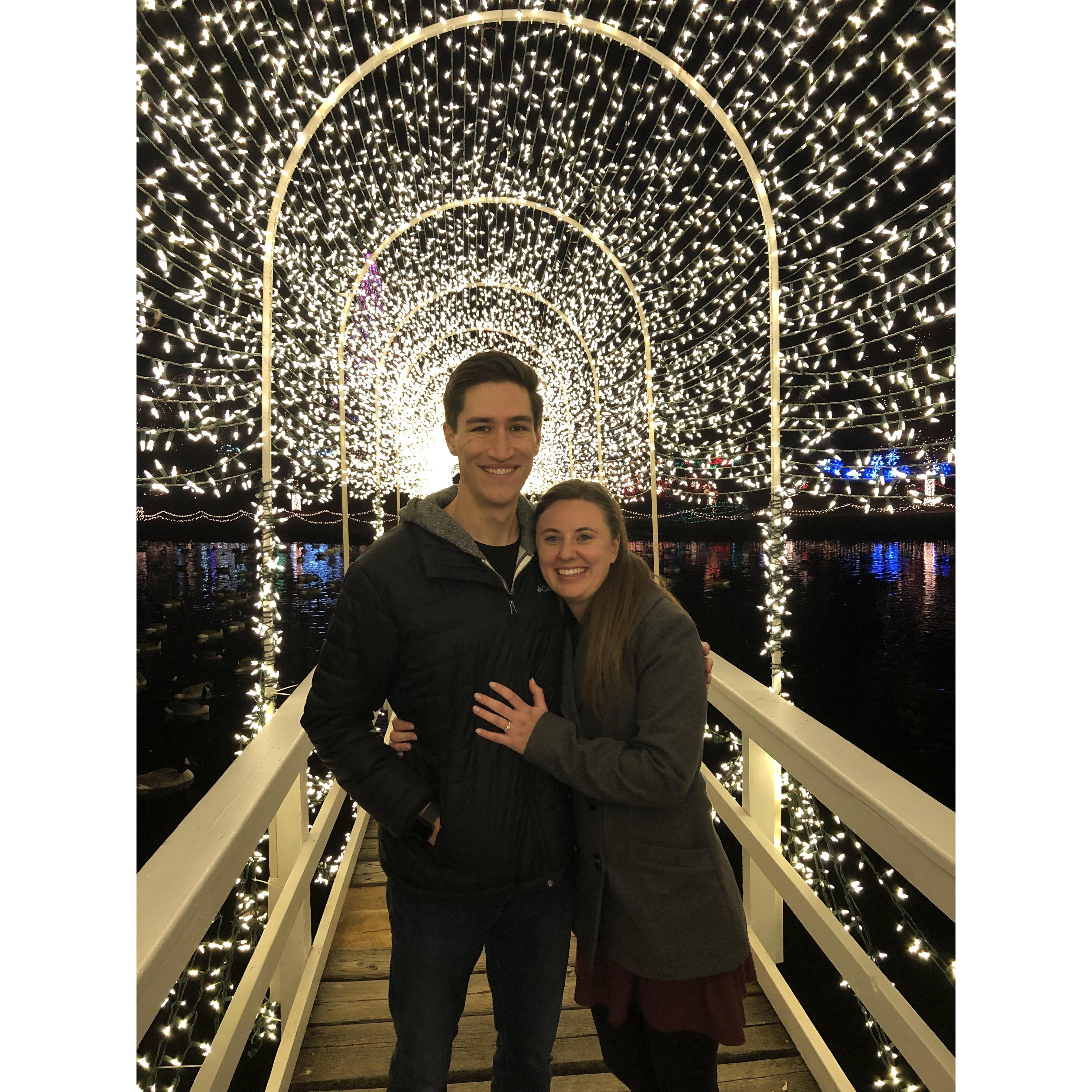 He proposed!