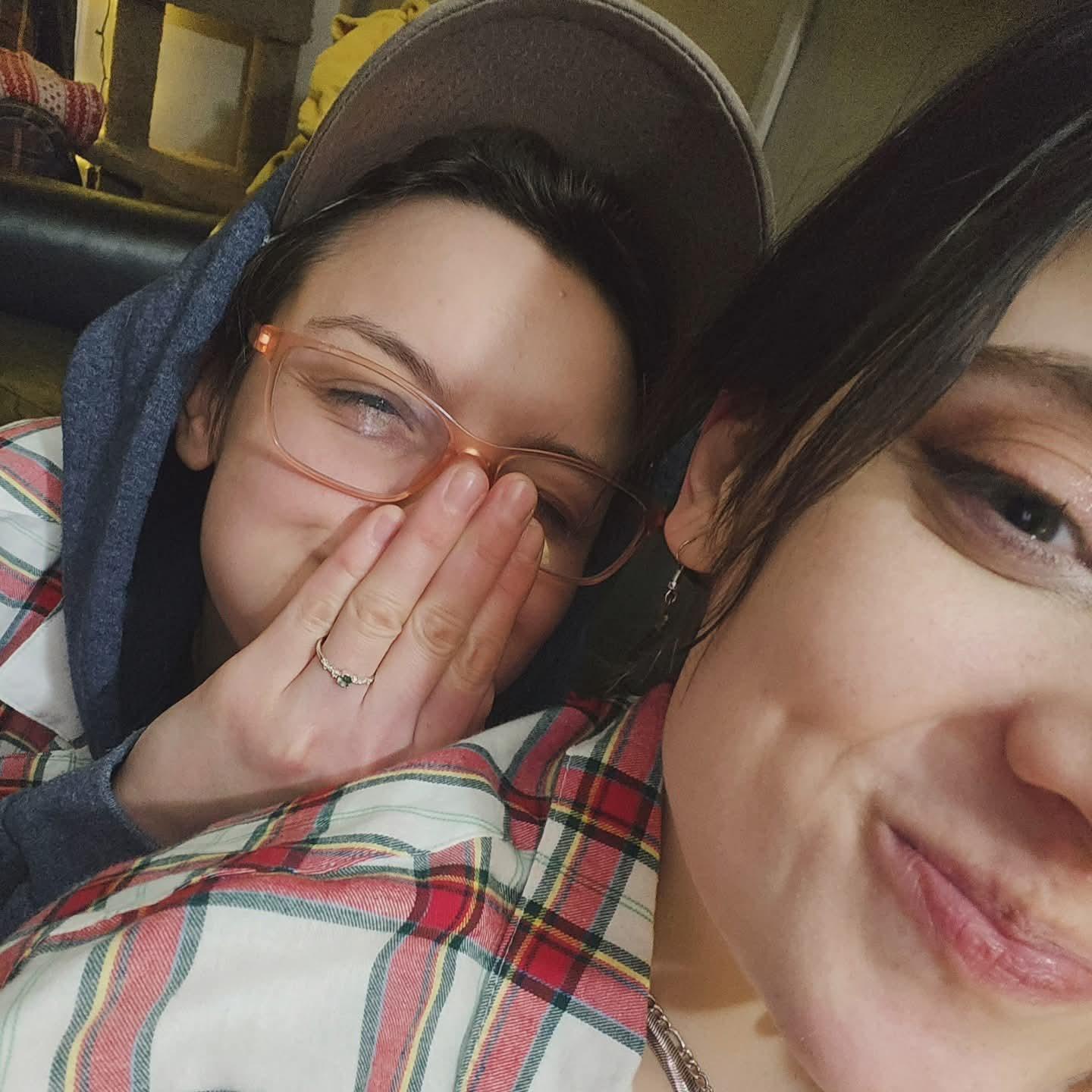 The day we got engaged <3