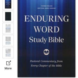 NKJV Enduring Word Study Bible--bonded leather, black