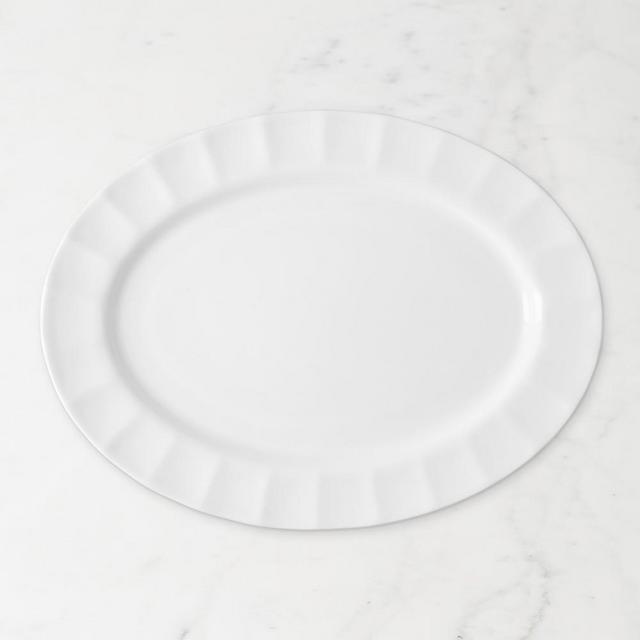 Fortessa Blyss Oval Platter, White