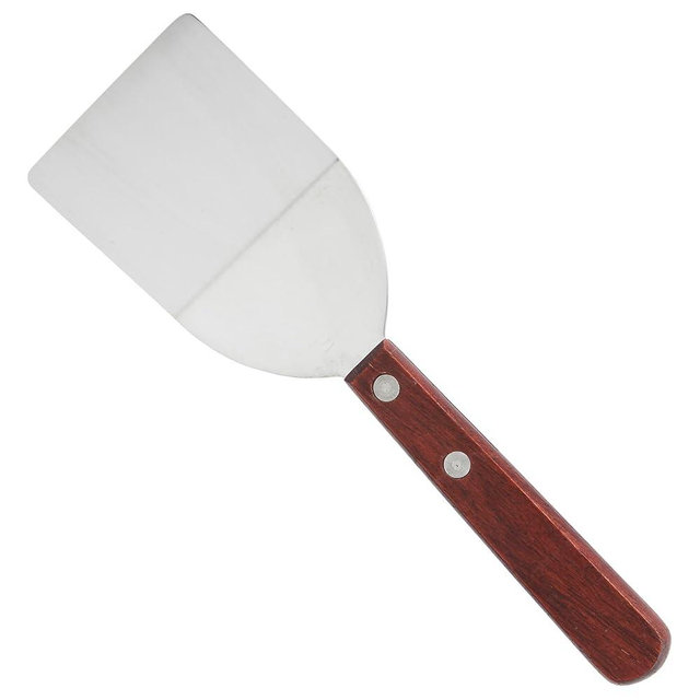 Winco Blade Flexible Turner, 3.25-Inch by 2.25-Inch, Medium, Stainless Steel, Brown