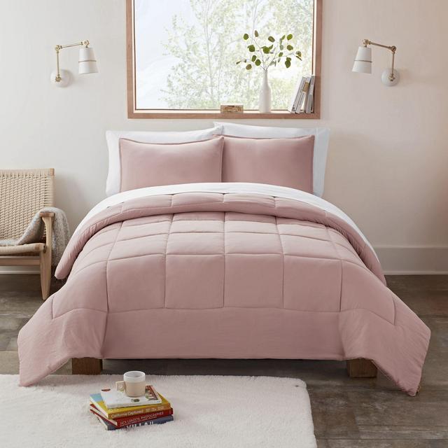 UGG® Devon 3-Piece Reversible Full/Queen Comforter Set in Quartz