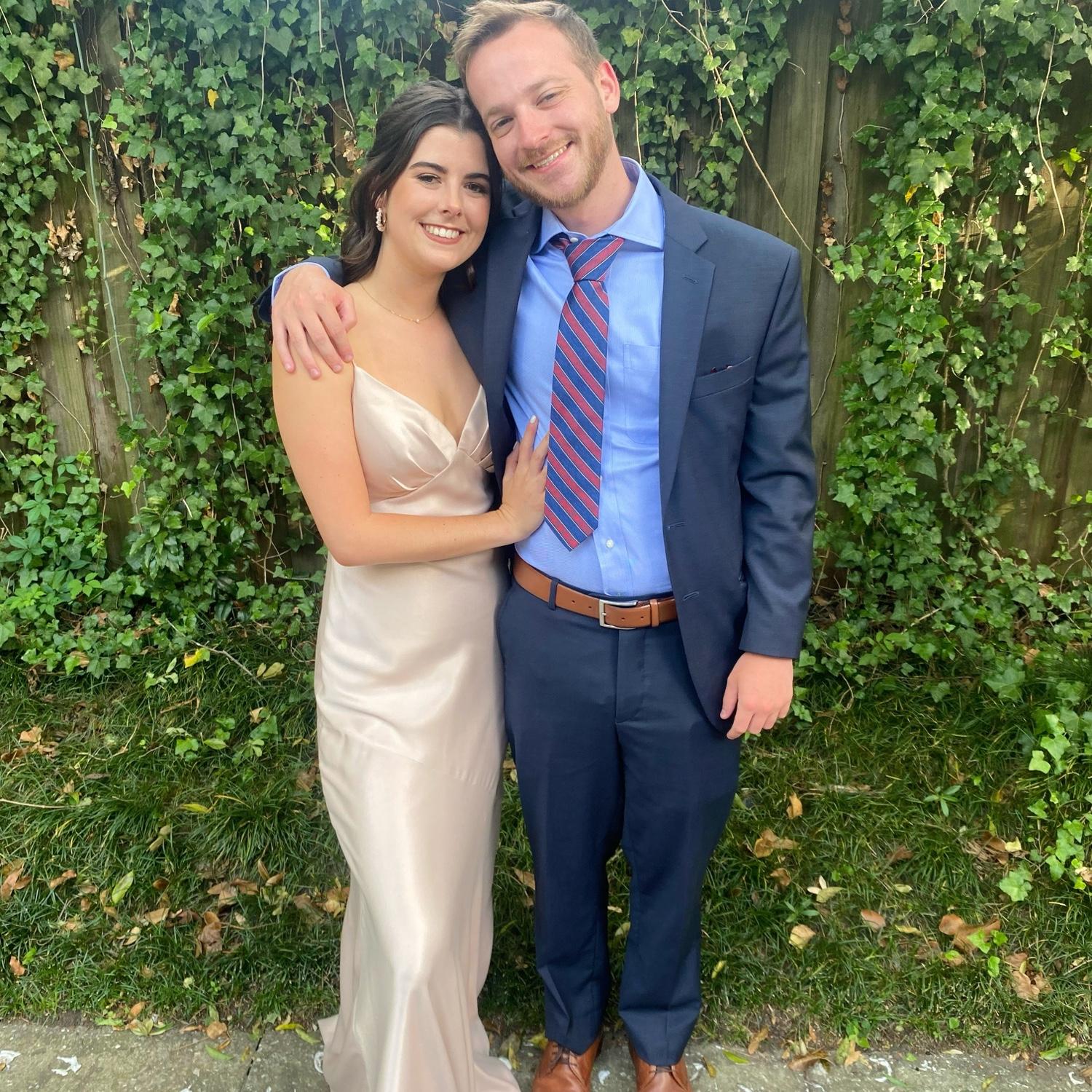 Celebrating at another wedding! (s/o to the rudolphs)