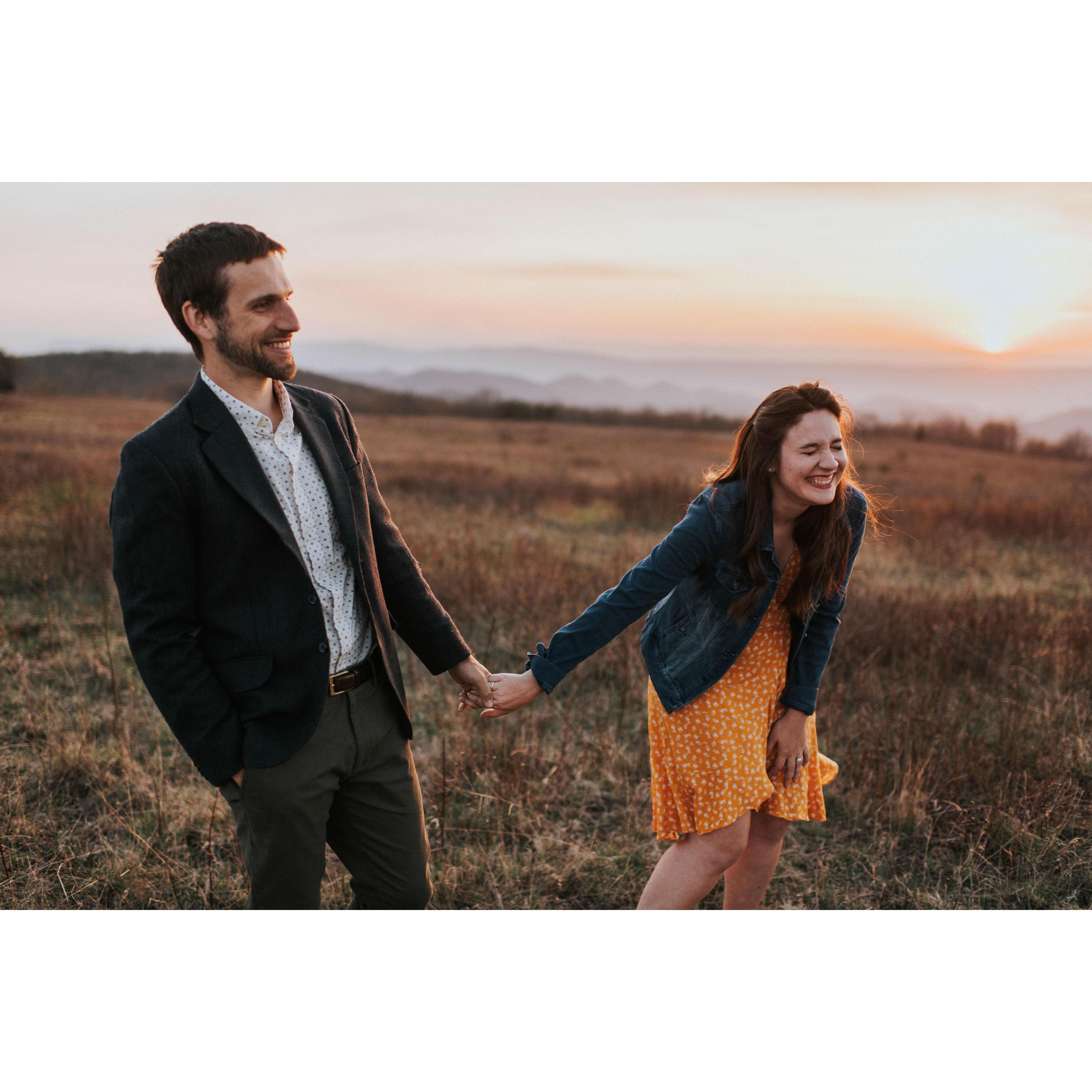 All engagement photos are courtesy of Matt Schmachtenberg Photography.