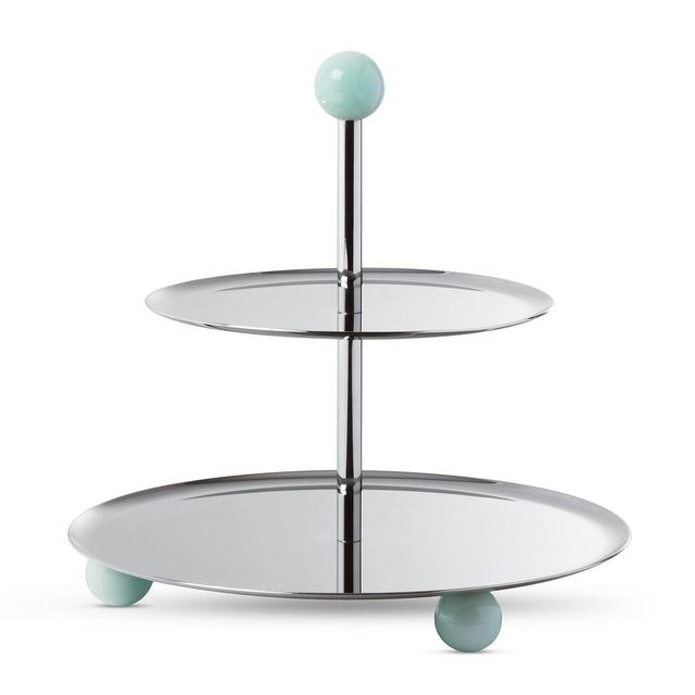 Sambonet Penelope Sterling Silver 2 Tier Pastry Stand