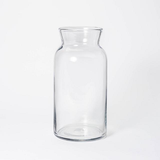 14" x 7" Tall Glass Vase - Threshold™ designed with Studio McGee