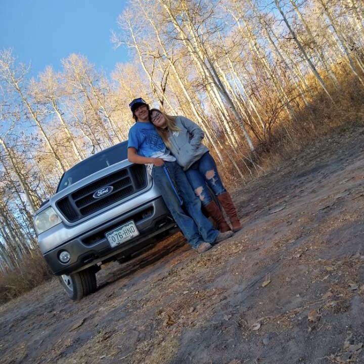 First picture taken together. Thank you Eliot for taking this!