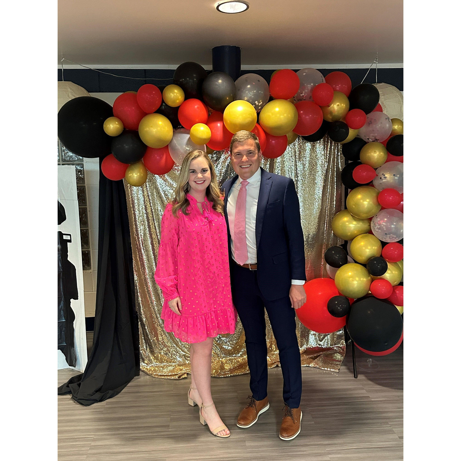 Jenna was Brent's date for the Selvidge Middle School 8th Grade Dance!