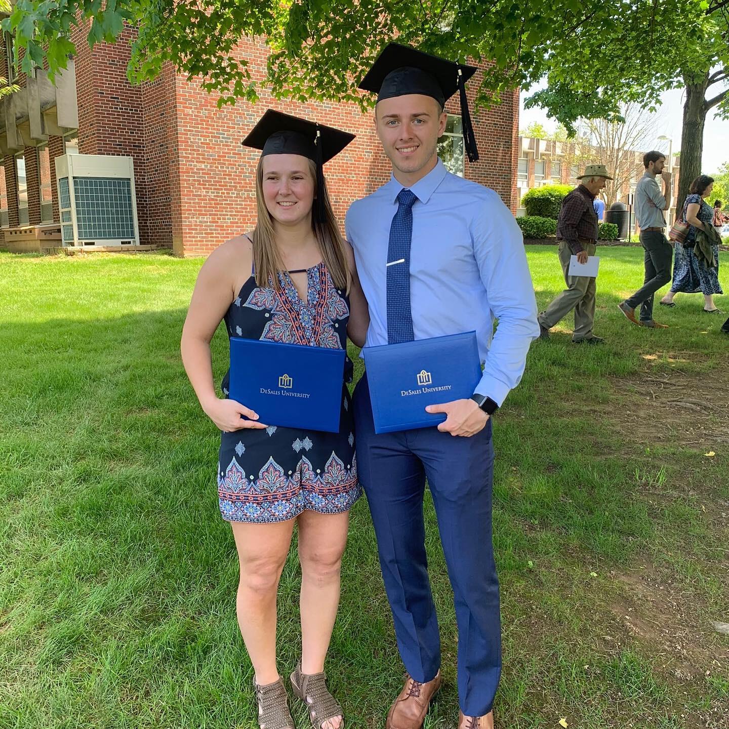 We graduate college!