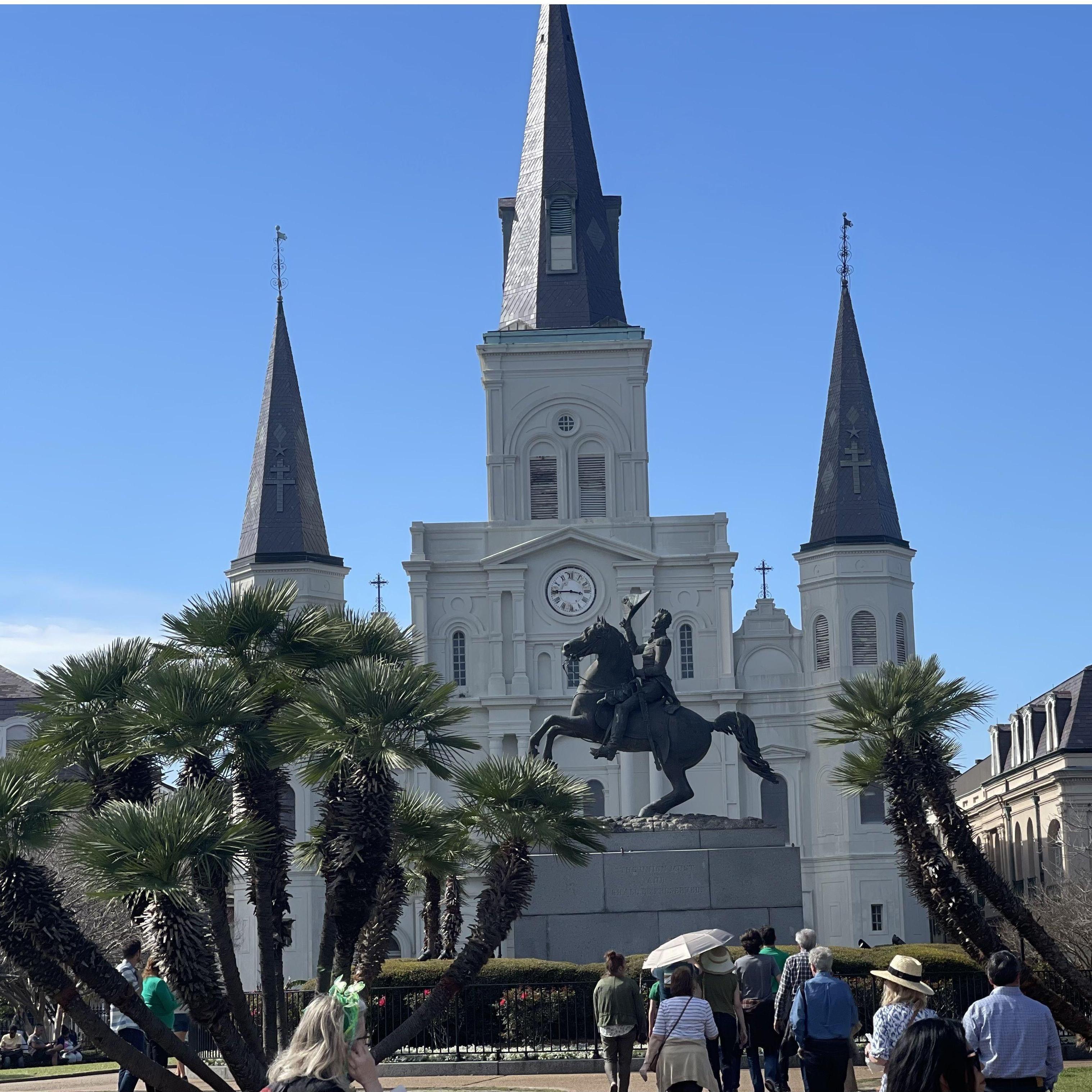 Our engagement trip in New Orleans!