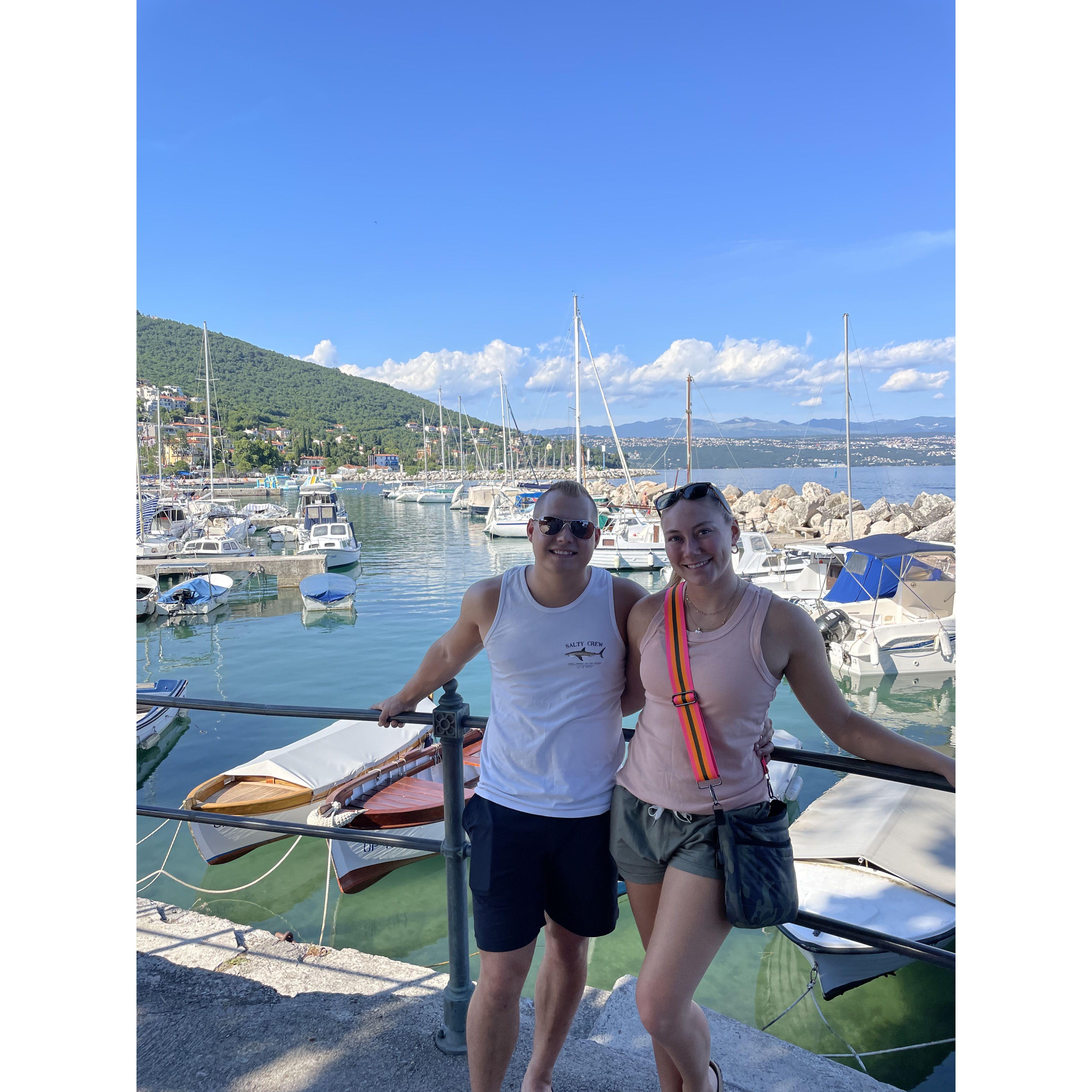 Carter's first time to Croatia!