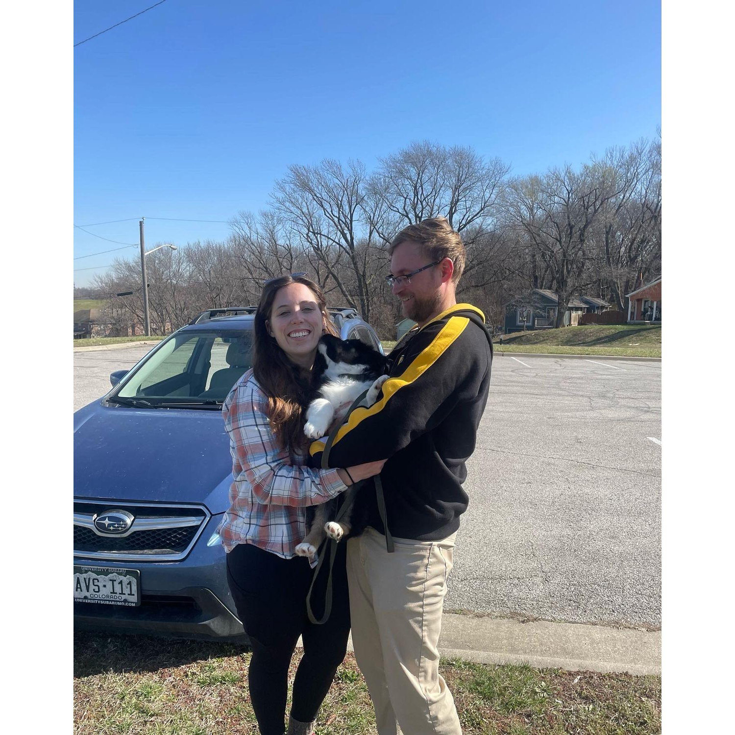 Kansas City, MO 2024. Driving home with a baby Buzz!