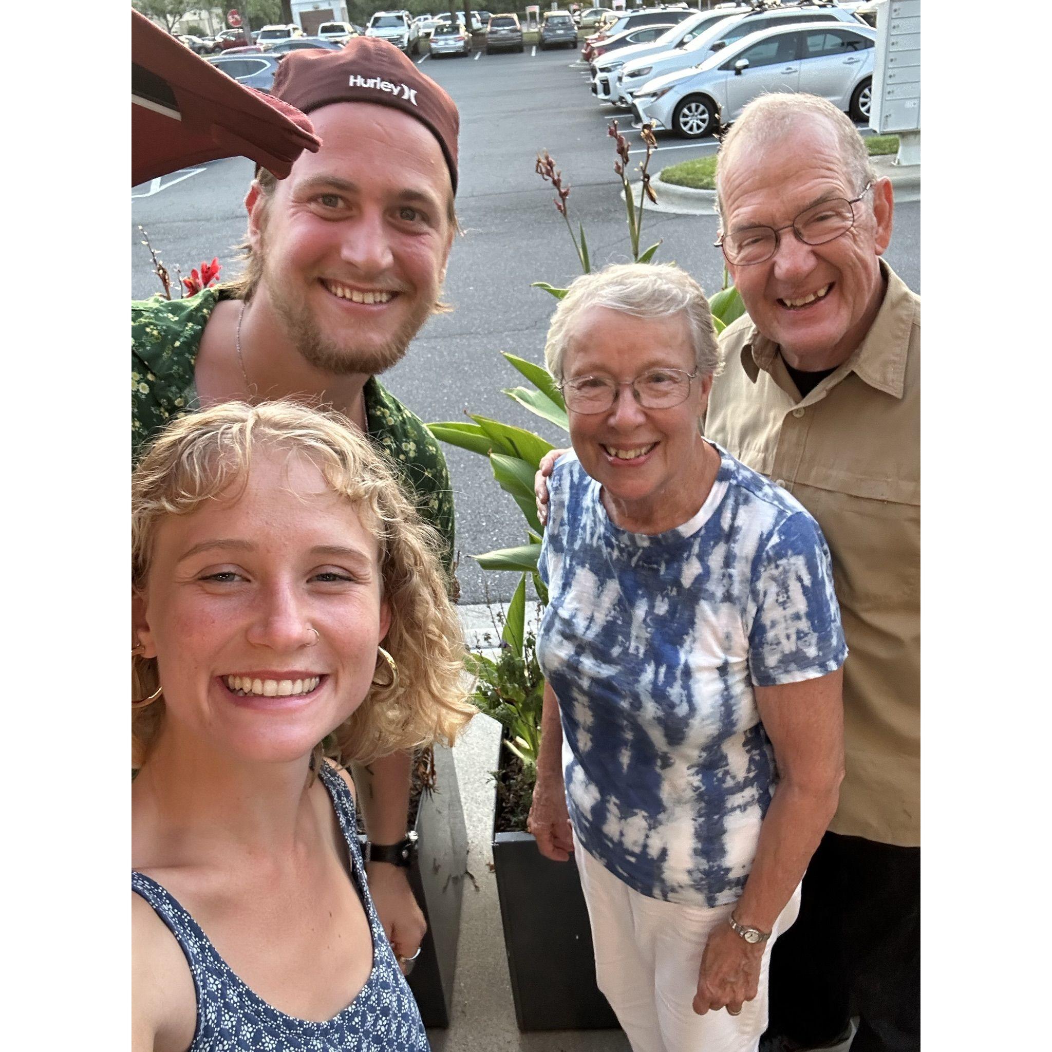 Meeting Sarah's Grandparents <3